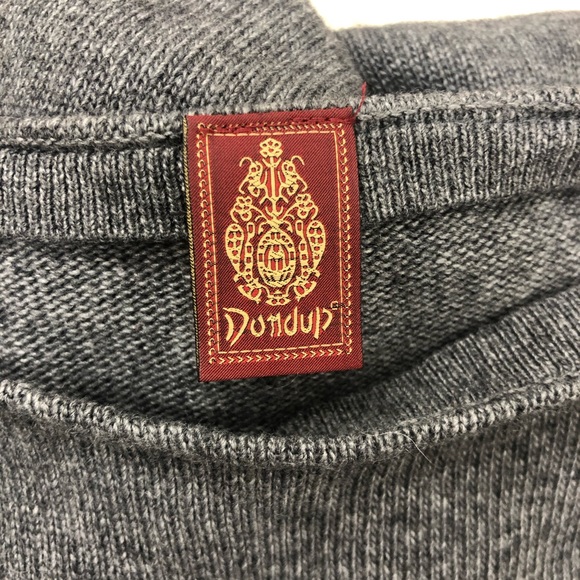 Dondup Sweater Shirt Combo Cashmere Merino Wool S - Picture 7 of 8